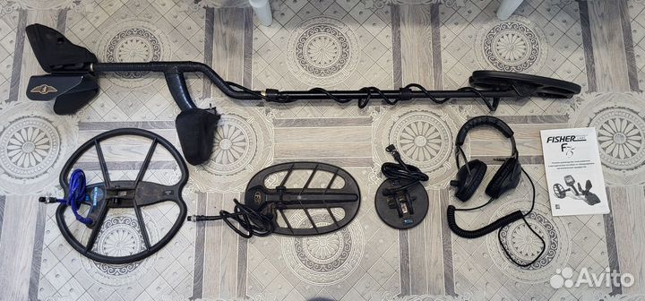 Fisher F75 SE Black + 4 Катушки + Наушники