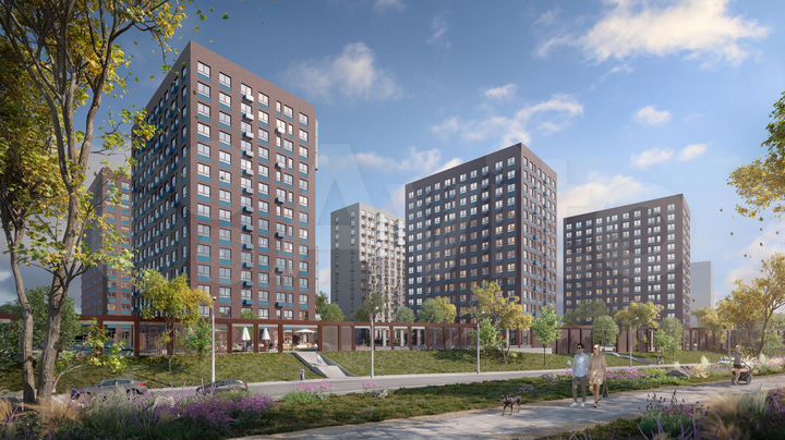 3-к. квартира, 61,7 м², 14/14 эт.