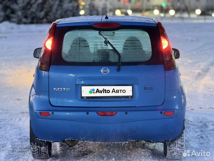 Nissan Note 1.6 AT, 2007, 212 000 км
