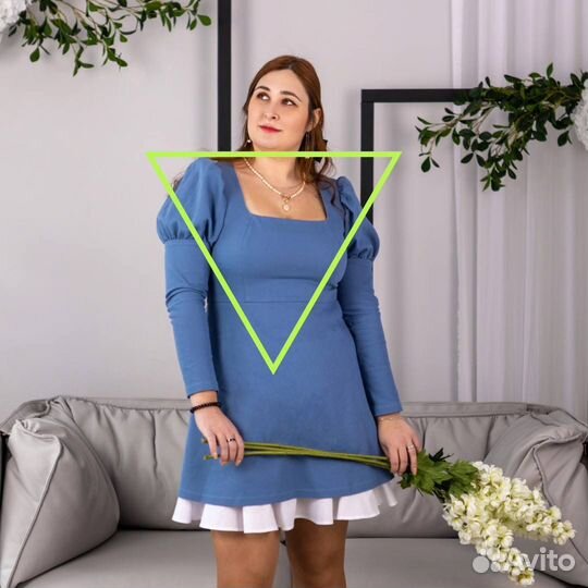 Платье женское джинсовое