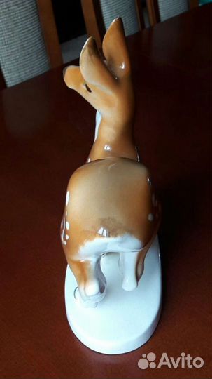 Статуэтка Олень Лань Лапка Хуа-Лу. лфз. СССР