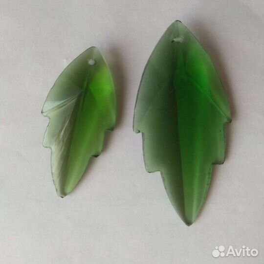 Подвески для люстры капли, листья