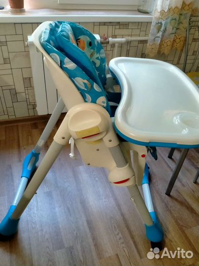 Стульчик для кормления chicco polly 2 в 1