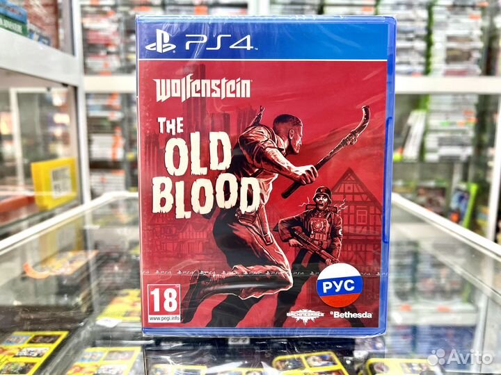 Новый Wolfenstein Old Blood Ps4 PS5