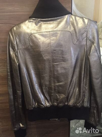 Кожаный пиджак