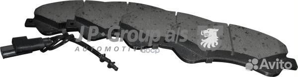 Колодки тормозные передние к-кт '1563603310 JP