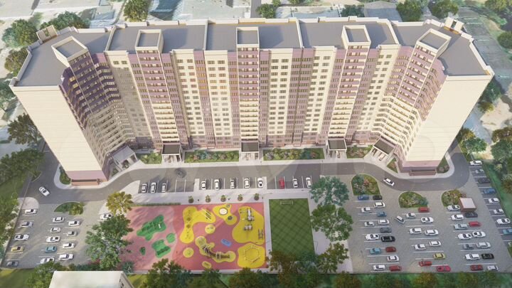 2-к. квартира, 64 м², 14/17 эт.