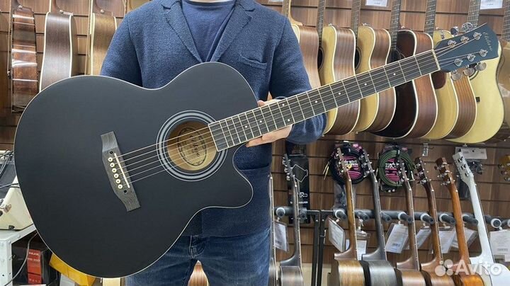 Акустическая гитара Elitaro + Аксессуары