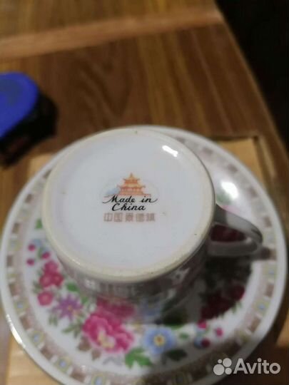 Сервиз чайный на 6 персон, фарфор