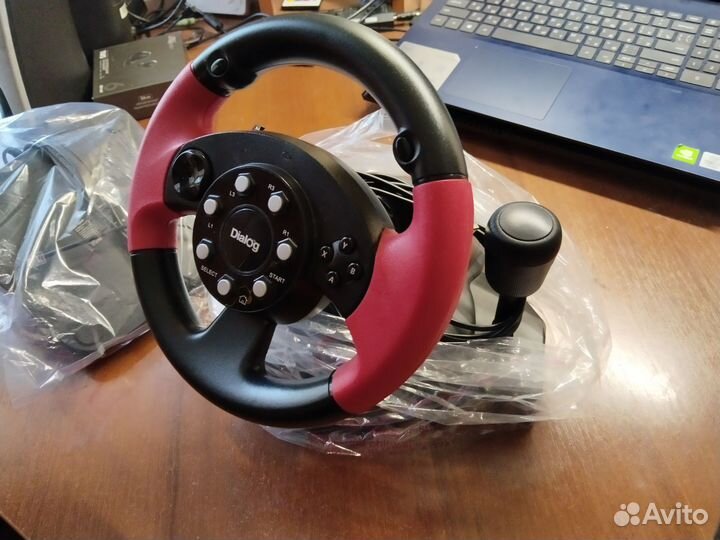 Игровой руль dialog E-racer GW-125VR PC