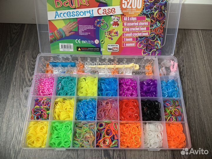 Набор резинок для плетения Loom Bands 5200 шт