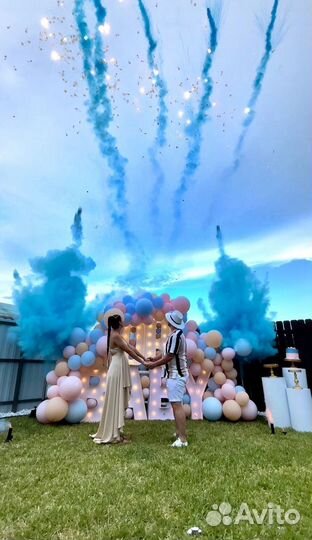 Гендер пати пол малыша салют