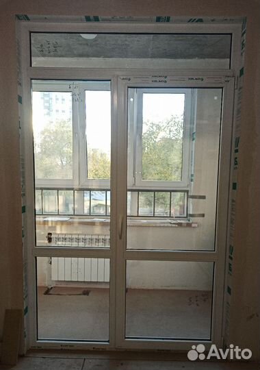 Балконный блок с дверью