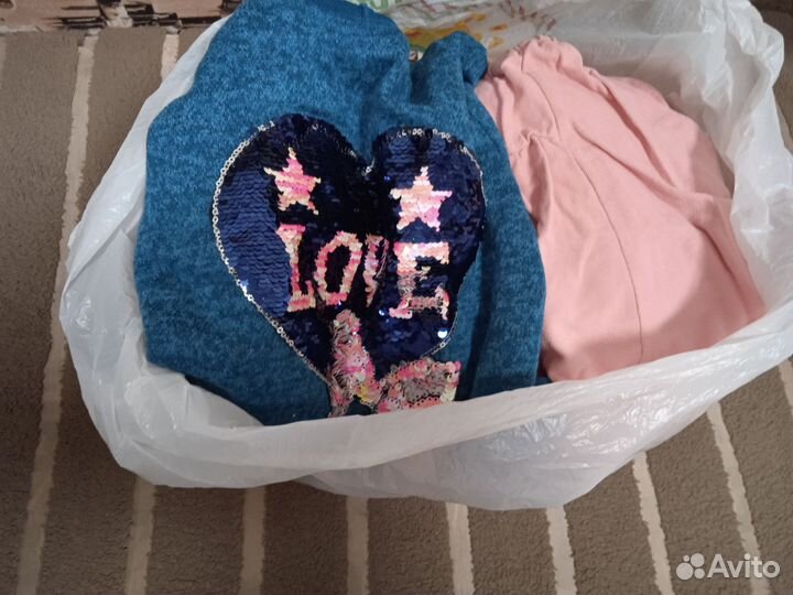 Бронь Вещи пакетом на девочку от 3-5-7 лет