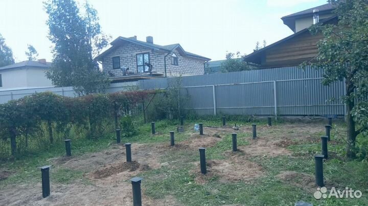 Винтовые сваи под ключ + монтаж