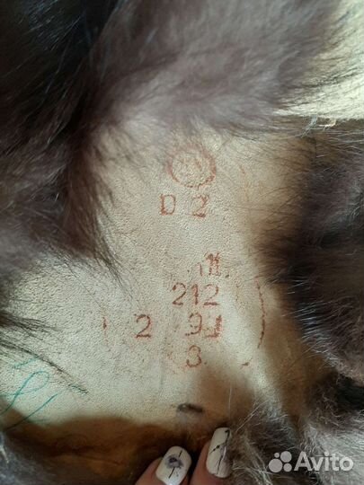 Шкурка чернобурки, меховой воротник норки