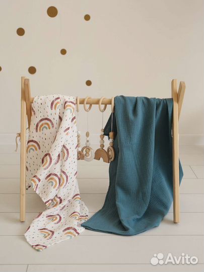 Муслиновые пеленки новые