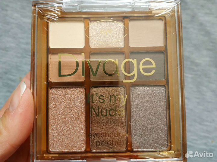 Косметика Divage. Палетки, пудра