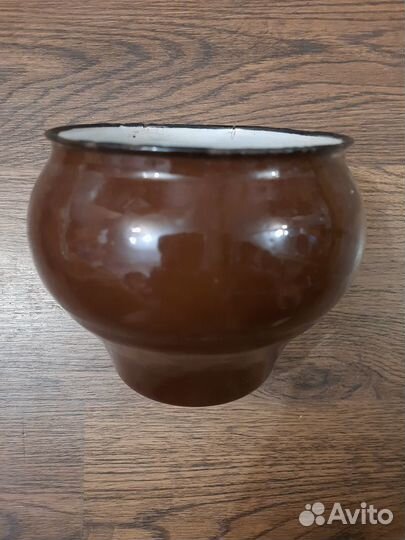 Чугунок стальной эмалированный