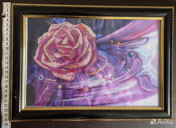 Картина вышитая бисером