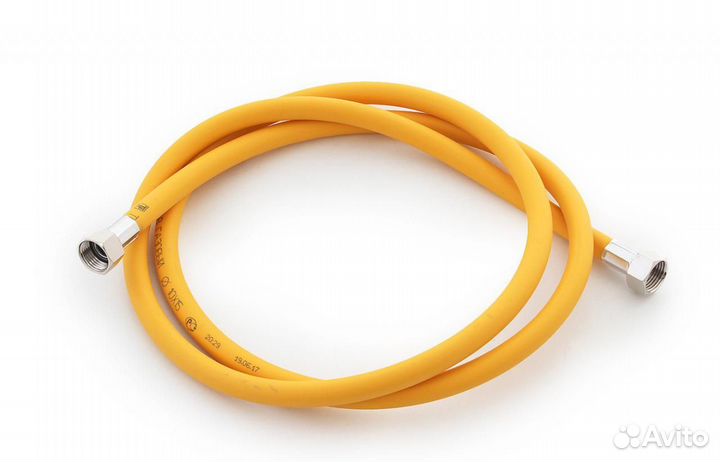 Шланг газовый желтый Tuboflex для плиты, колонки
