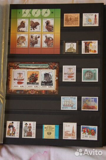 Коллекция почтовых марок Эстонии