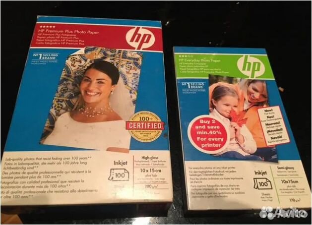 Фотобумага HP А6 (10 х 15),170 г(100 листов)