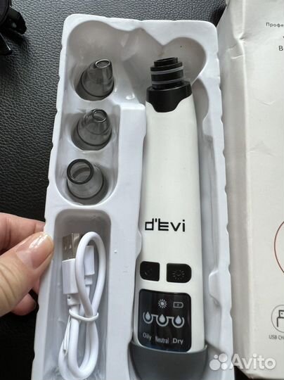 Вакуумный очиститель пор - очищение кожи лица