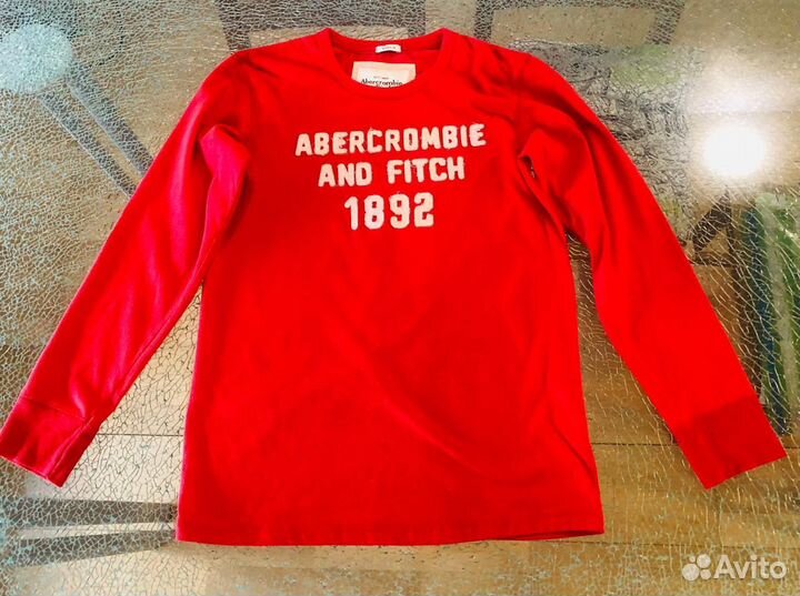 Футболка с длинным рукавом Abercrombie Fitch б/у