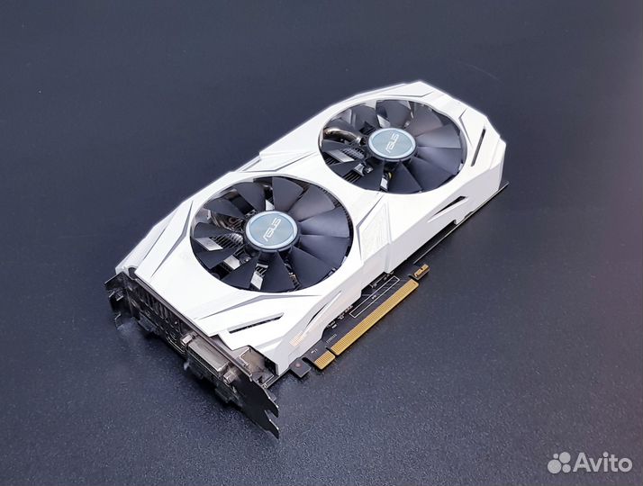 Видеокарта asus GeForce GTX 1060 dual 6Gb
