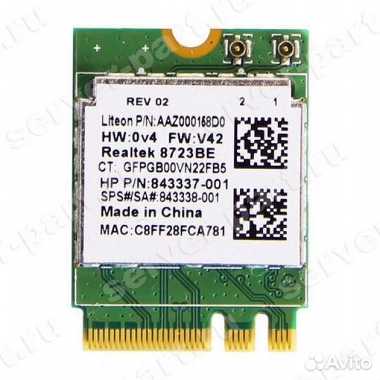 Wifi модуль ноутбука HP Pavilion 15-AC/AF 250 G5