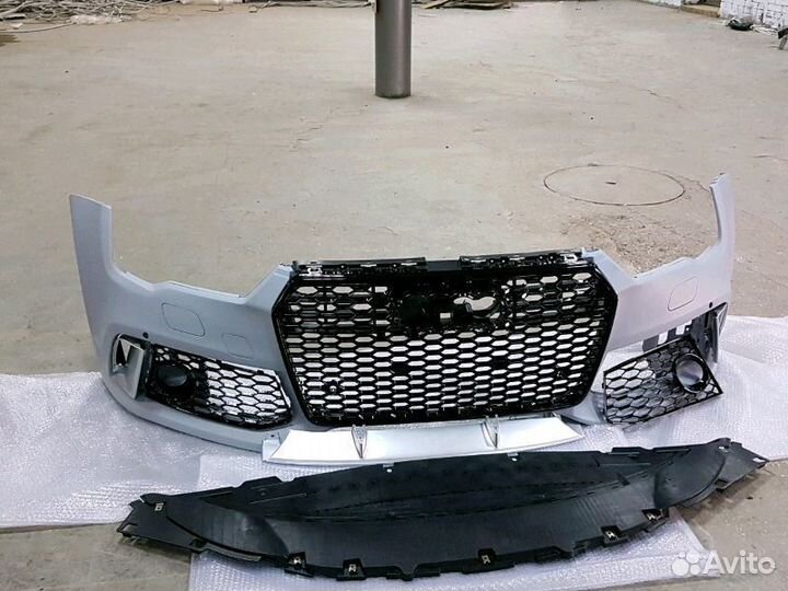 Бампер audi A7 рестайлинг