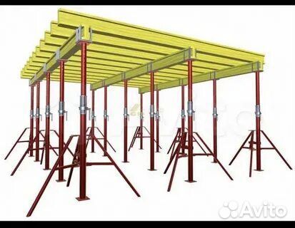 Опалубка перекрытий, стойка для опалубки