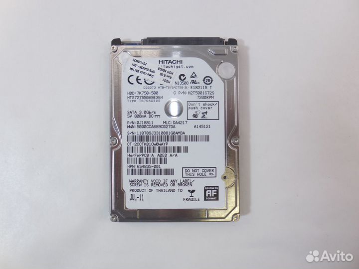 Жесткий диск 2.5