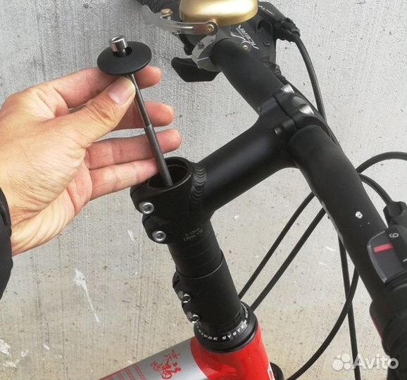 Удлинитель высоты руля велосипеда (рулевого штока)