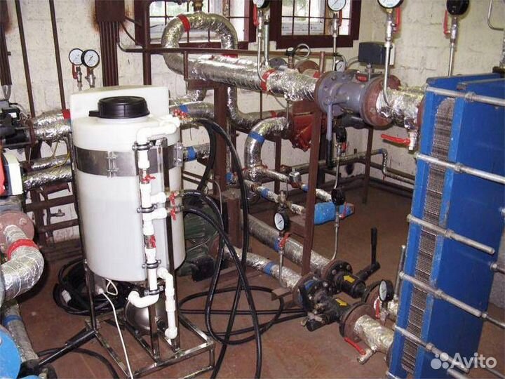 Промывка и опрессовка системы отопления