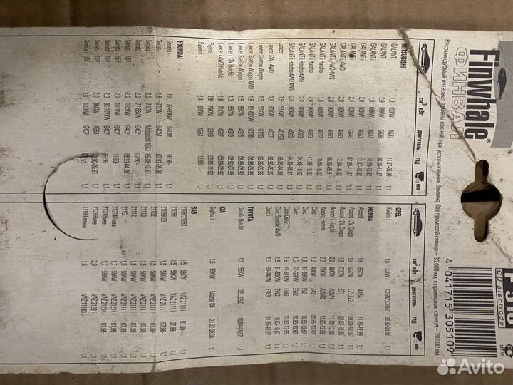 Свечи зажигания