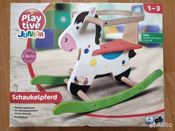 Детская лошадка-качалка