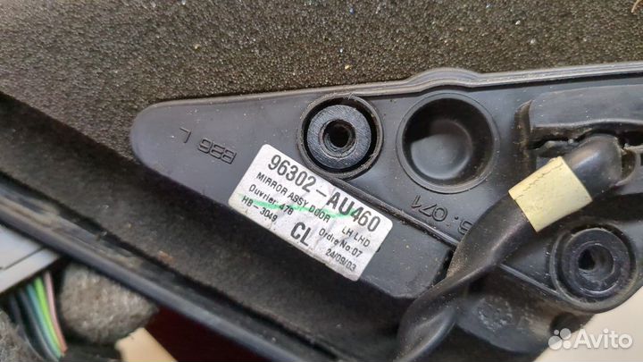 Зеркало боковое Nissan Primera P12, 2004