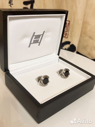 Запонки серебряные оригинал Hysek