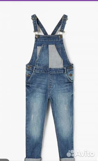 Комбинезон джинсовый для девочки