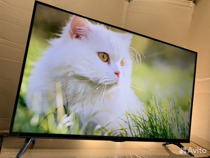 Новый Ultra HD телевизор 43 с Алисой +супер SMART