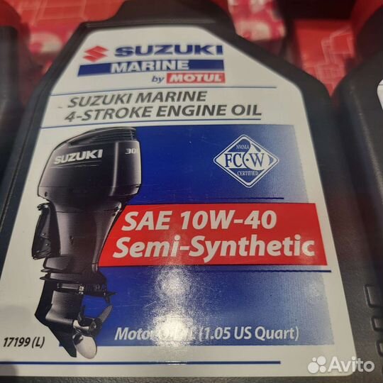 Масло motul suzuki marine 4T SAE 10W40 1л