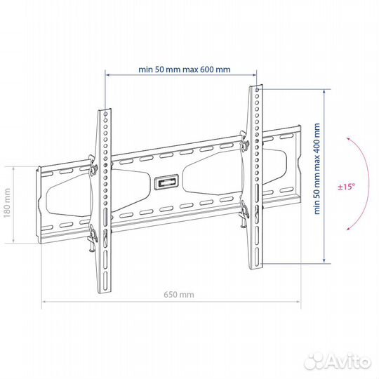 Наклонный кронштейн для тв 32