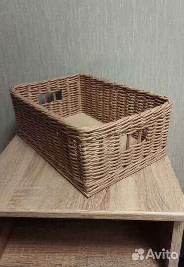 Корзина плетеная для хранения