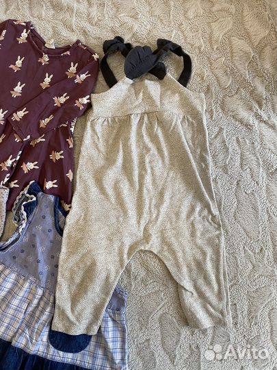 Пакет вещей на девочку 4-12 мес zara,hm