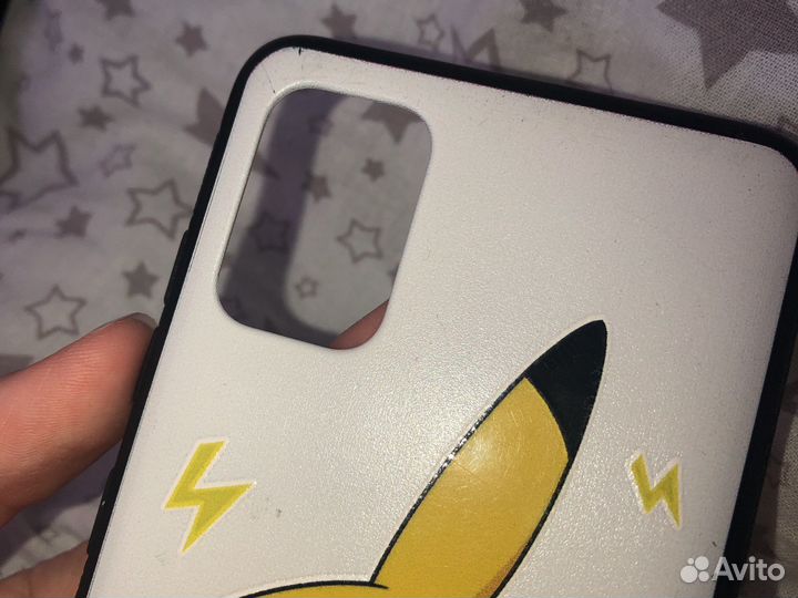 Чехол на Samsung galaxy A51 Пикачу