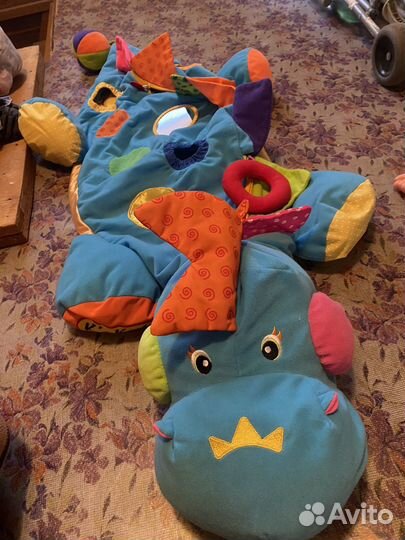 Мягкая игрушка динозавр