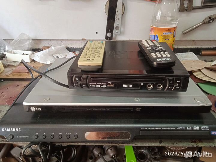Три DVD плеера