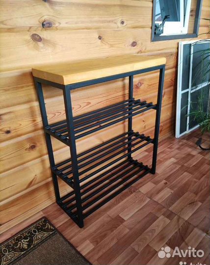 Обувница в стиле лофт